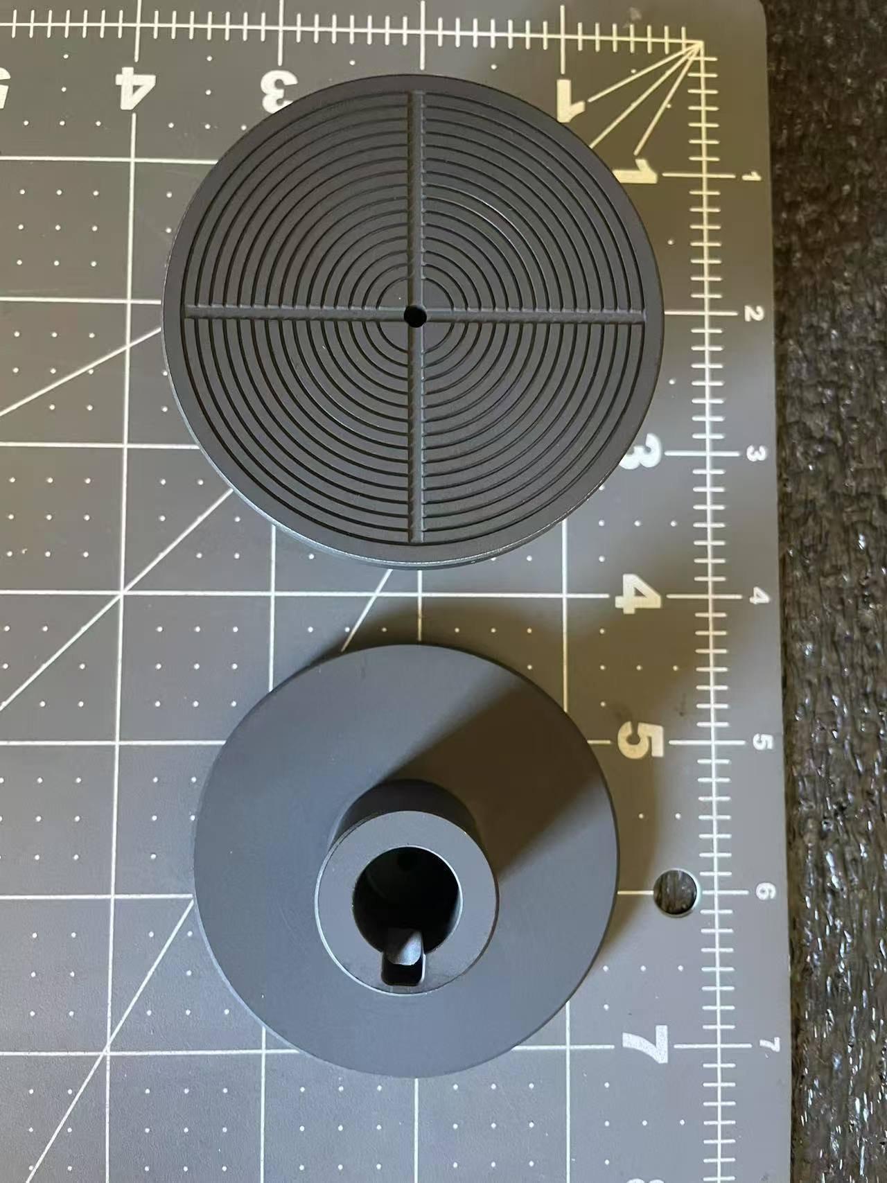 DLC Diamond Like Carbon coated alumina ceramic chuck table  for semiconductor wafer ashing application