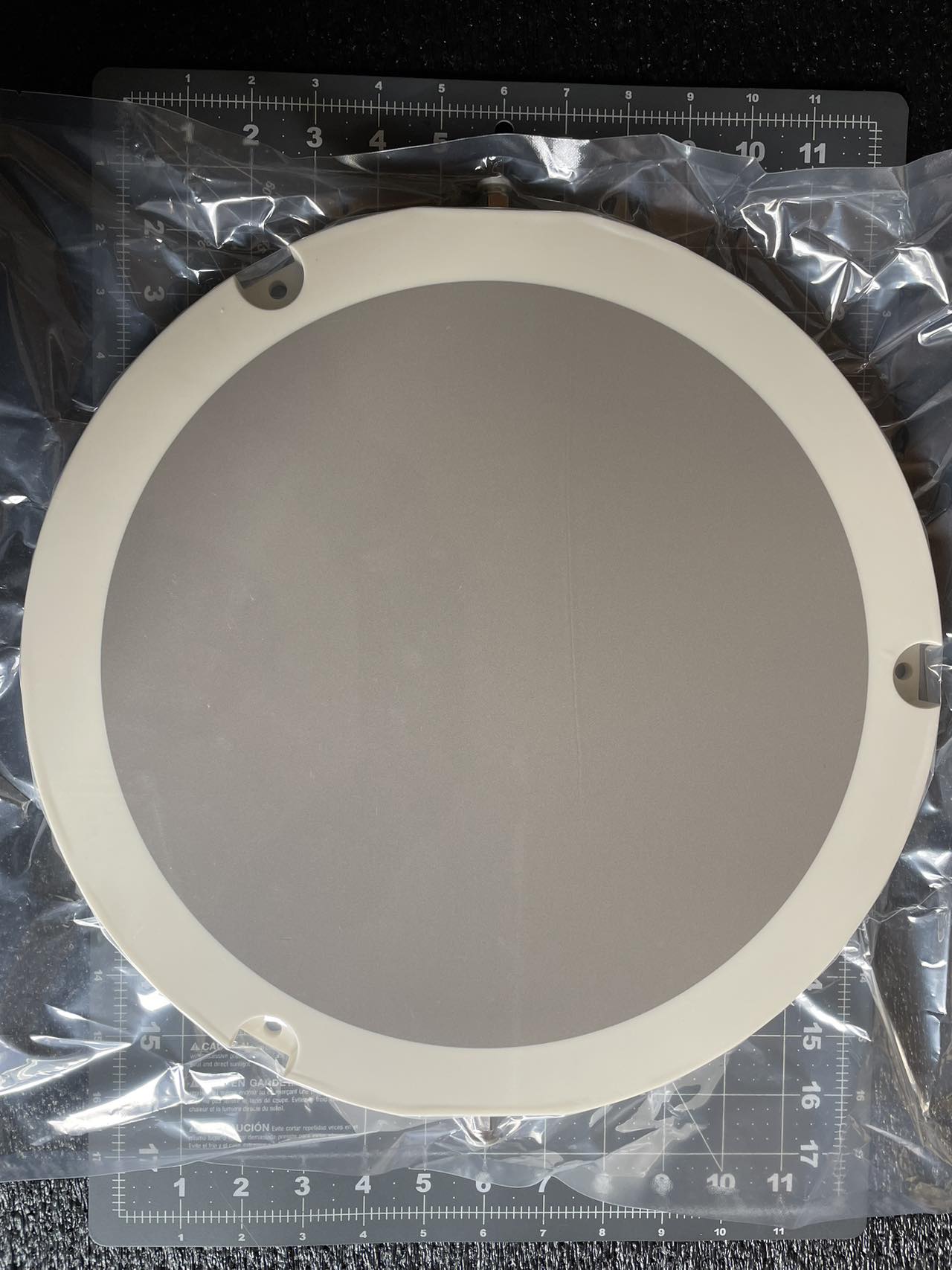 12 In all ceramic high precision porous ceramic vacuum chuck