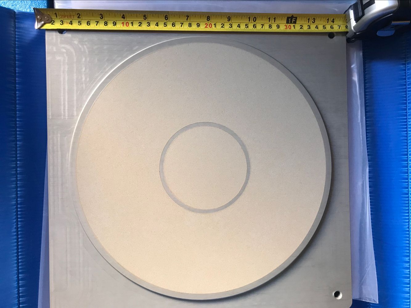 12 and 4 inch porous ceramic vacuum chuck