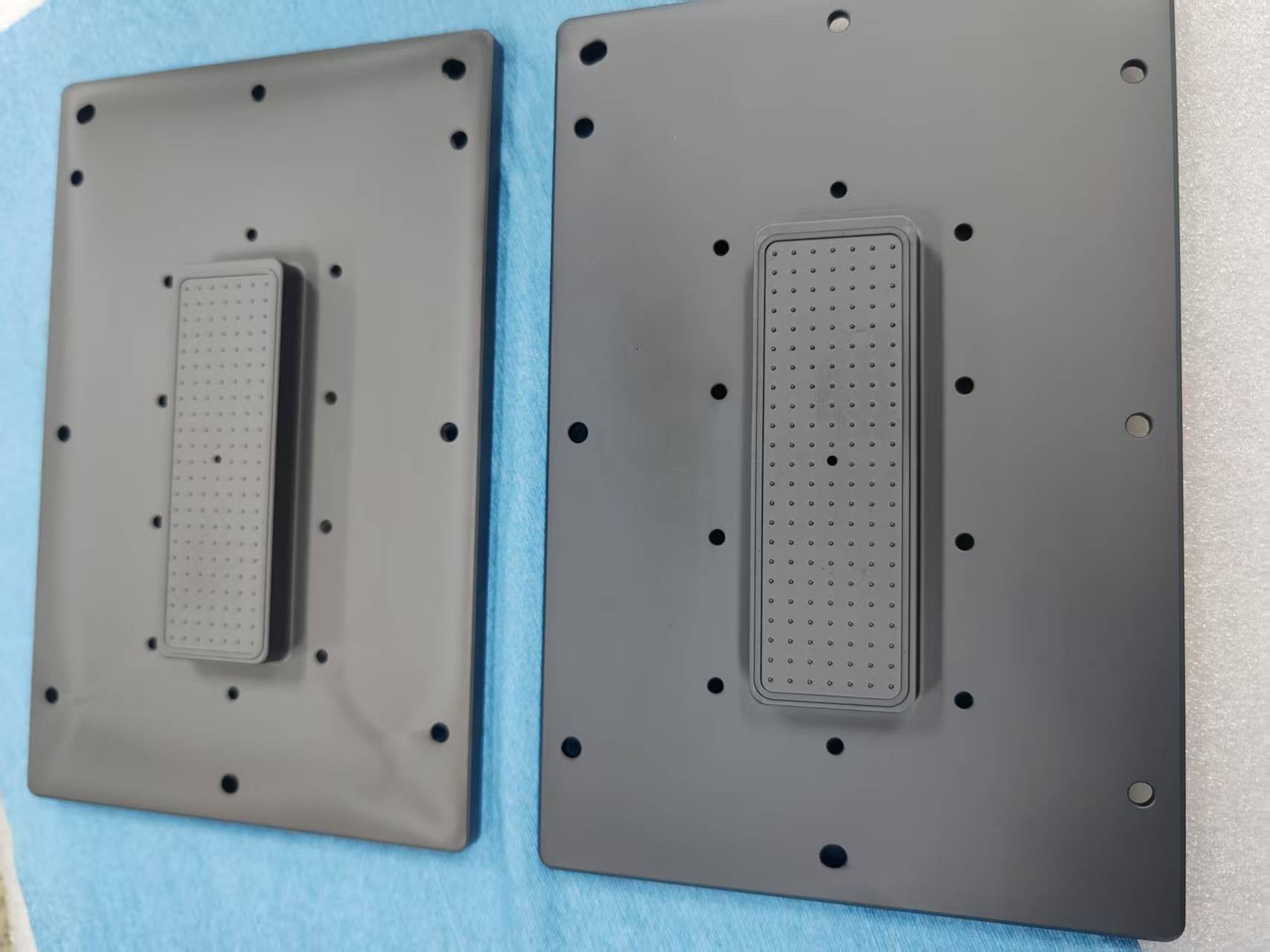 DLC Diamond Like Carbon Coated SiC Silicon Carbide   Pin Chuck Wafer Metrology