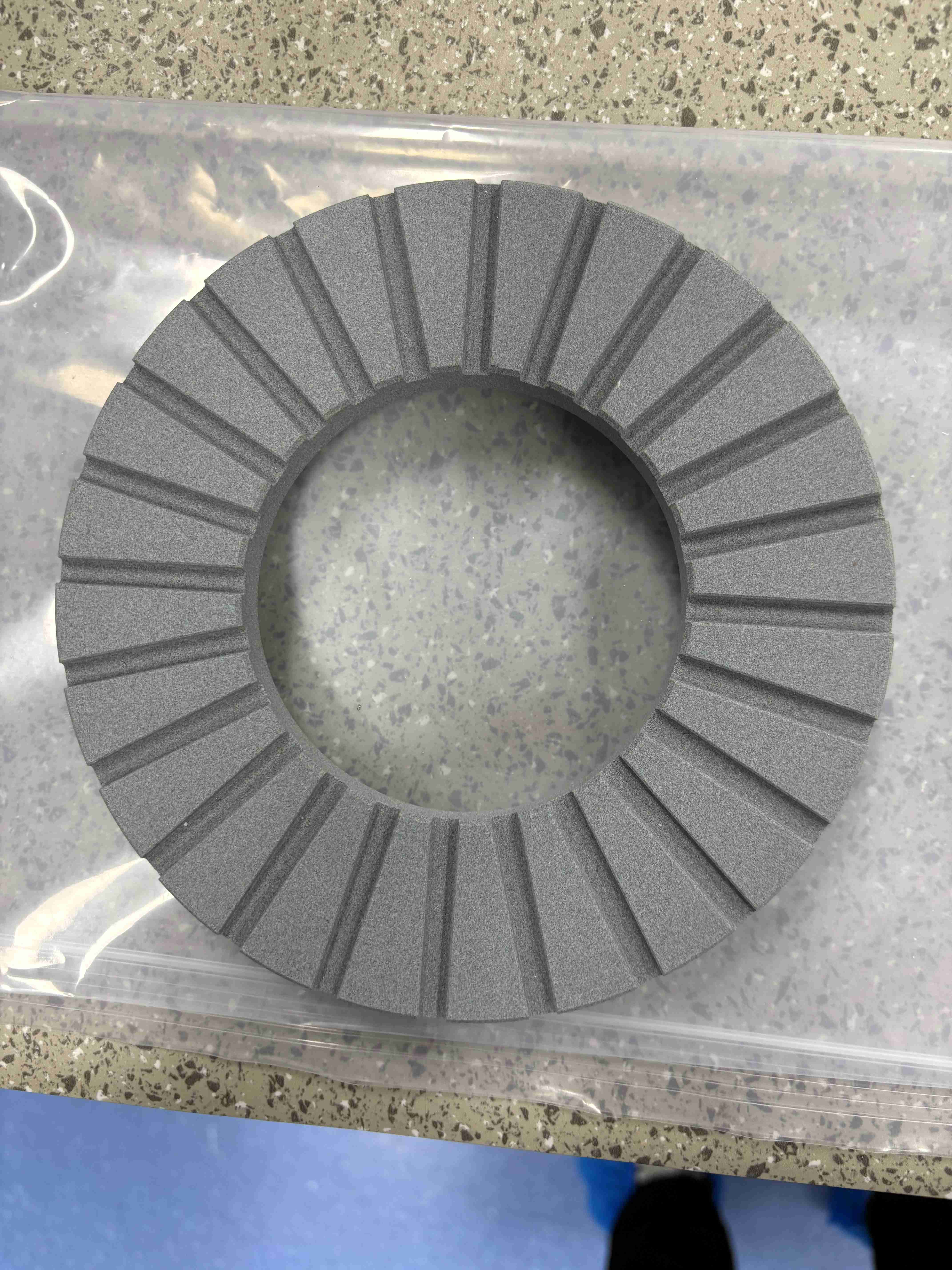 Wafer grinding thinning chuck dressing wheel