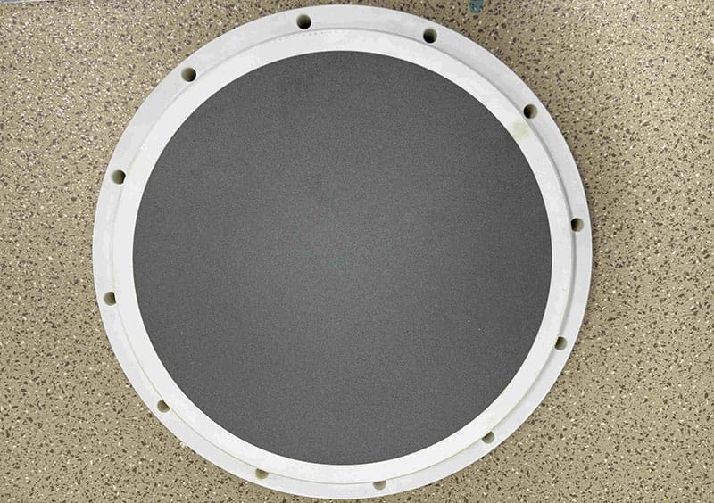Porous ceramic vacuum chuck table  Wafer back grinding thinning chuck table