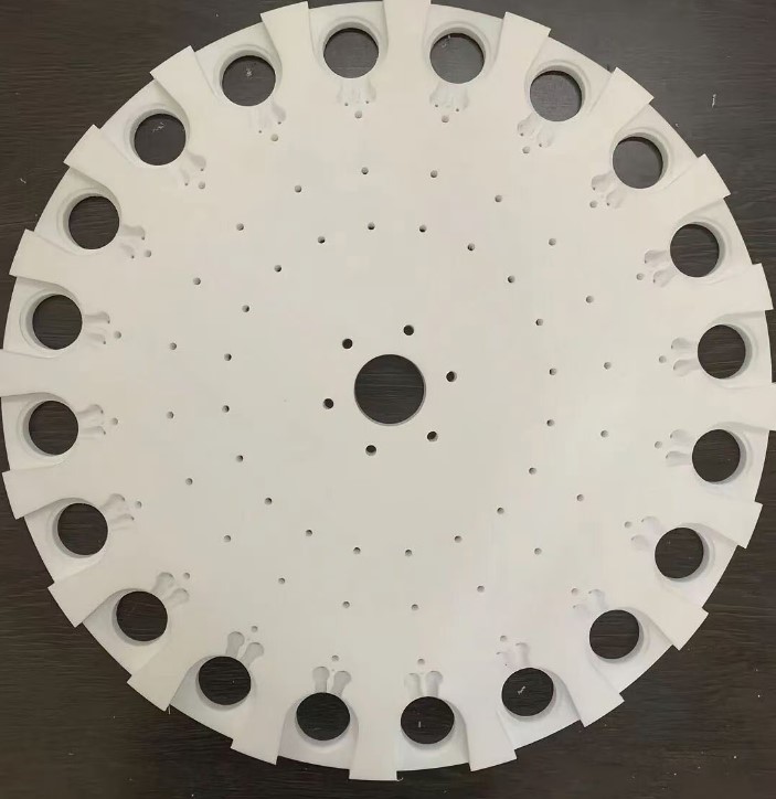 Ceramic chuck precision ceramic machining